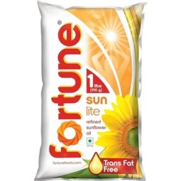 Fortune Sunlite Refined Sunflower Oil, 1L