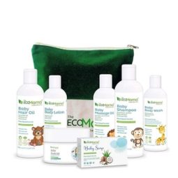 The Eco Mama 7-In-1 Baby Skin & Hair Care Combo Kit